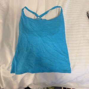 Outdoor Voices Blue Racerback Top